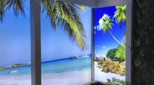  vách xuyên sáng 3d tuyệt đỉnh tại căn hộ siêu sang