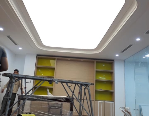 TRẦN XUYÊN SÁNG BARRISOL TRẮNG