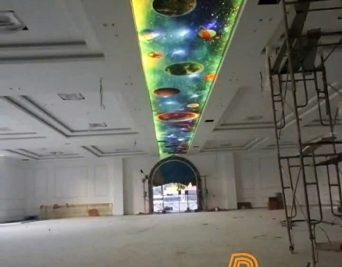 TRẦN SAO HIỆU ỨNG CHO KHÔNG GIAN HỘI NGHỊ TIỆC CƯỚI TẠI QUẢNG NAM – KÍCH THƯỚC 3M X 30M