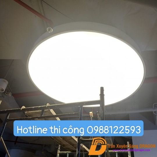 trần barrisol trắng tại tòa nhà MÊ LINH, TPHCM