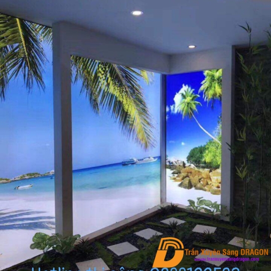  vách xuyên sáng 3d tuyệt đỉnh tại căn hộ siêu sang