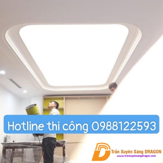 trần barrisol tại không gian sang trọng