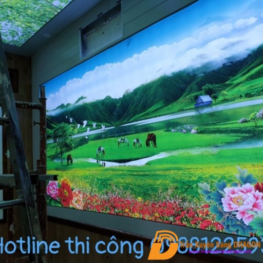 vách xuyên sáng chủ đề rất thơ mộng