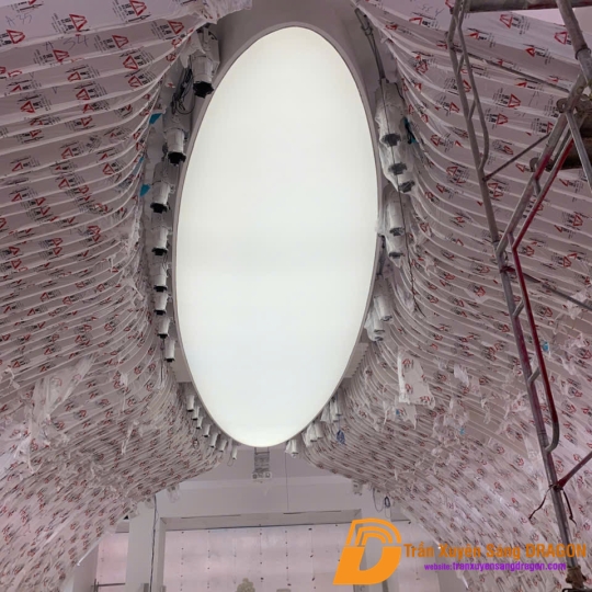 Trần xuyên sáng Barrisol hình elip